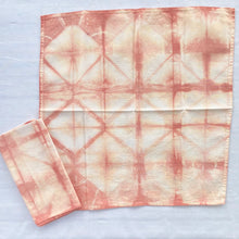 Load image into Gallery viewer, Hand Dyed Cotton Napkins - Madder Xs
