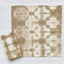 Load image into Gallery viewer, Hand Dyed Cotton Napkins - Olive
