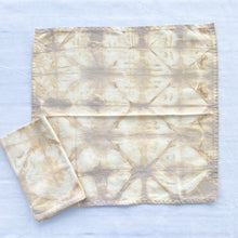 Load image into Gallery viewer, Hand Dyed Cotton Napkins - Lilac Beige
