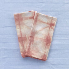 Load image into Gallery viewer, Hand Dyed Cotton Napkins - Madder Xs
