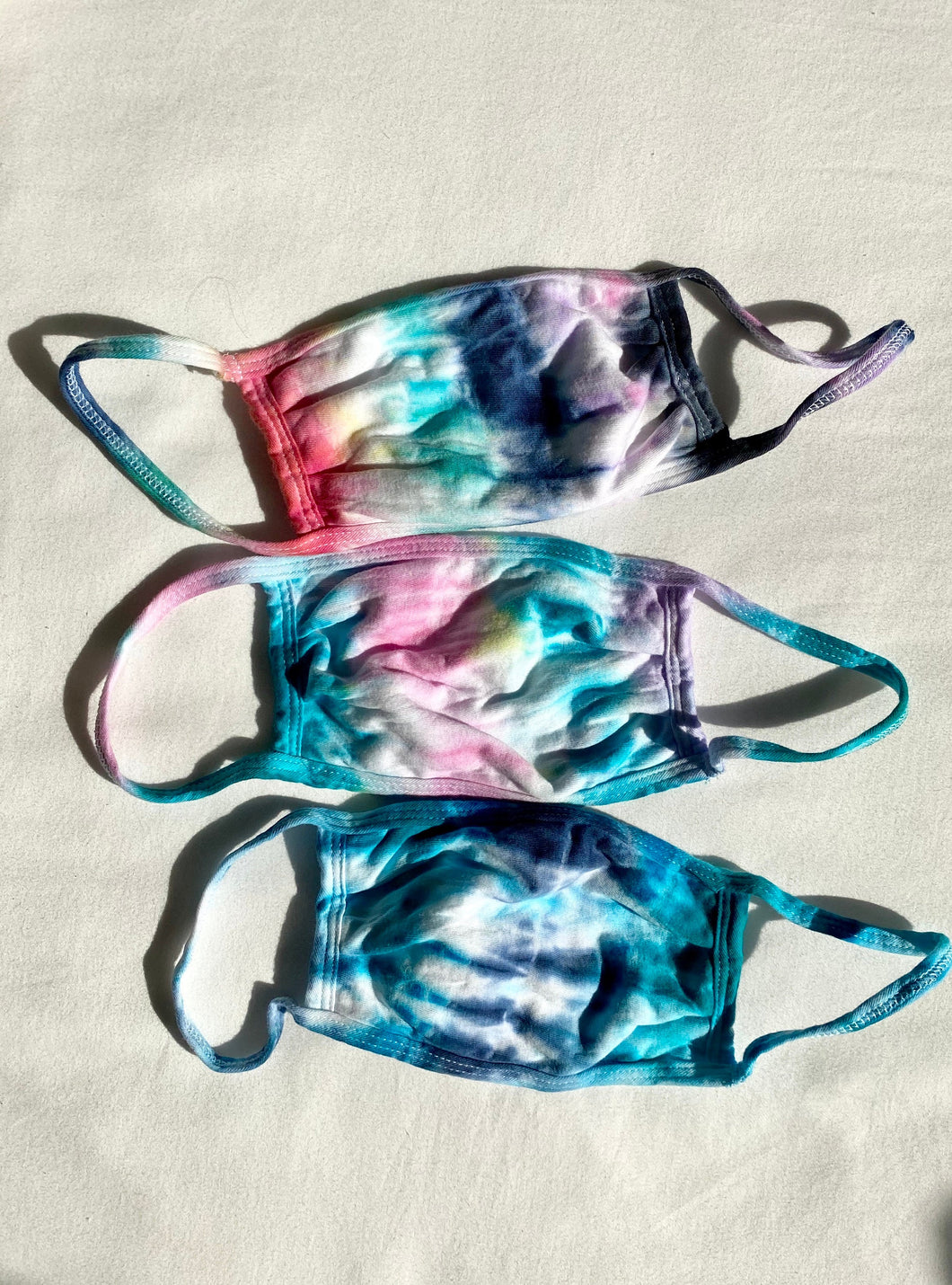 Tie Dye Masks - Pack of 3