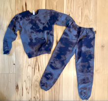 Load image into Gallery viewer, Kids Heather Tie Dye Sweatsuit
